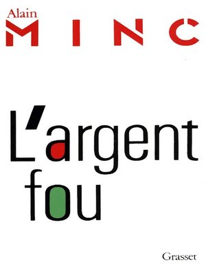 cover image of L'argent fou
